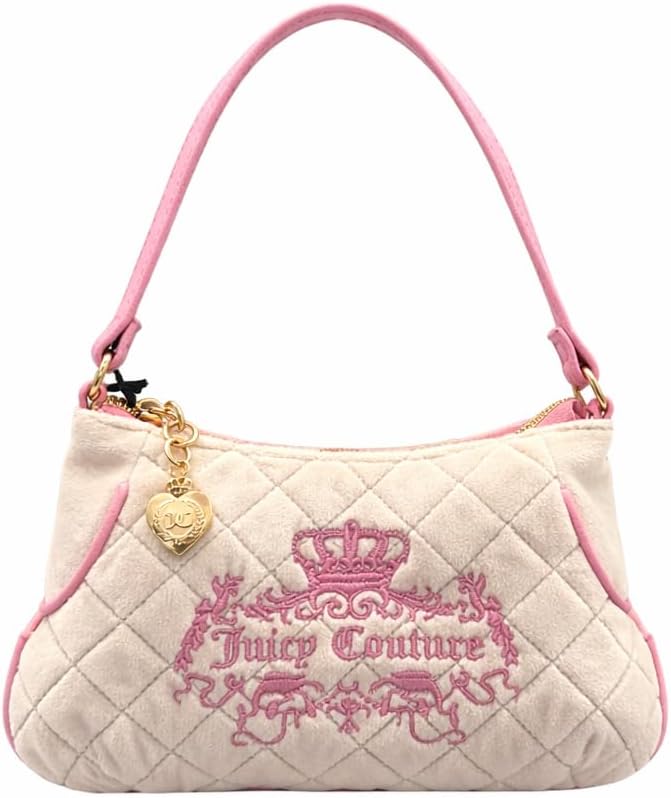 Juicy Couture Mini Shoulder Bag Wristlet, Sandstone, 8